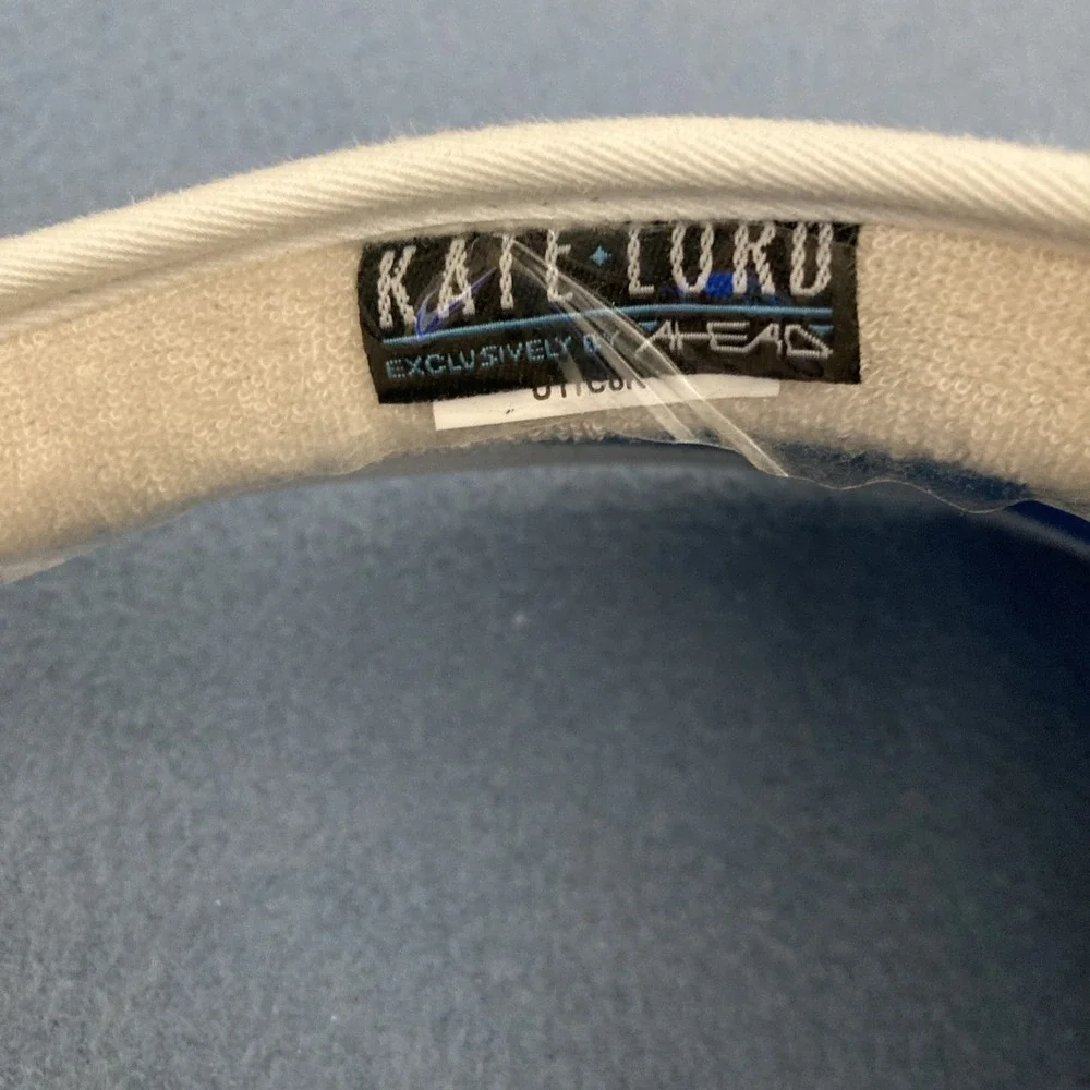 Kate Lord Women's‎ White & Blue U.S. Open 2011 Congressional Golf/Tennis Visor